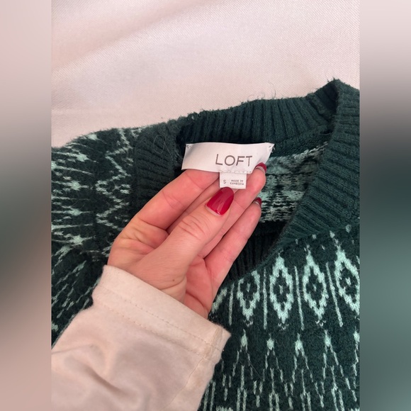 Fair isle Ski sweater wool - Picture 3 of 5